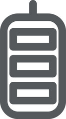 ミニミニアイコン　バッテリー残量3