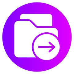 folder gradient icon