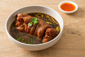 Stewed Pork Knuckle or Stewed Pork Leg
