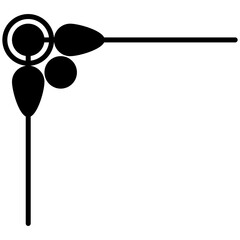 Corner Border Line Geometric