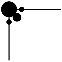 Corner Border Line Geometric