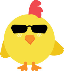 chick with glasses