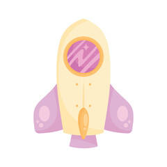 lilac and white rocket