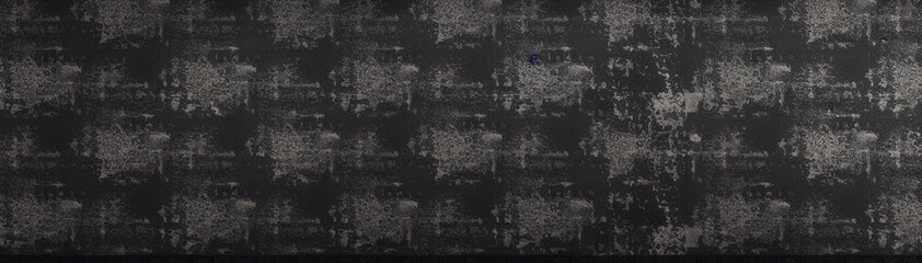 Fototapeta premium Illustration of a textured and worn-out wall in black and white created with Generative AI technology