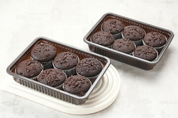 Delicious Chocolate Muffins with choco chips
