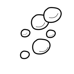 bubble line icon