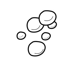 bubble line icon