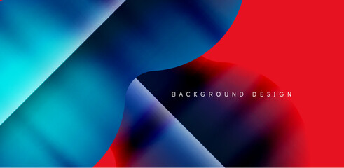 Colorful circle abstract background. Template for wallpaper, banner, presentation, background