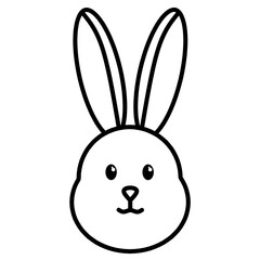 Rabbit cartoon