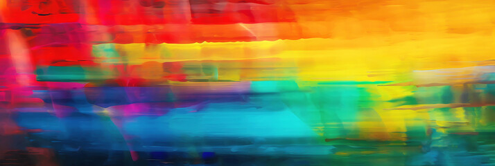 colorful abstract background painting, generative AI