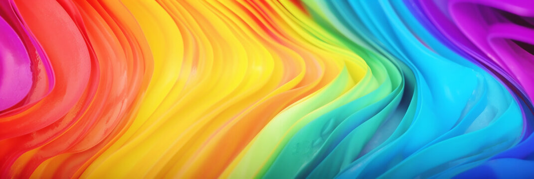 colorful abstract background painting, generative AI