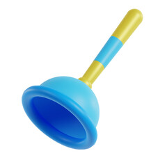 plunger 3d icon