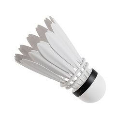 shuttlecock 3d icon