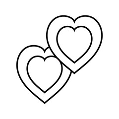  love icon design template vector