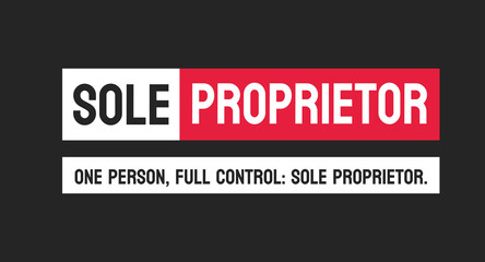 Sole Proprietor - Business owner with no legal distinction between personal and business assets.