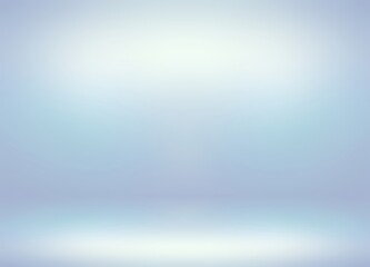 Empty room 3d background light blue color. Polished surface wall and floor closeup. Abstract graphic.