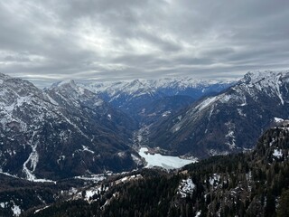 Alleghe Civetta Ski Slopes Dolomiti Italian Alps