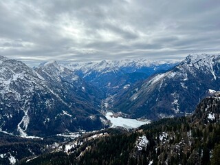Alleghe Civetta Ski Slopes Dolomiti Italian Alps