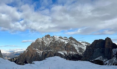 Obraz premium Hidden Valley Laga Zuoi Dolomiti Italian Alps