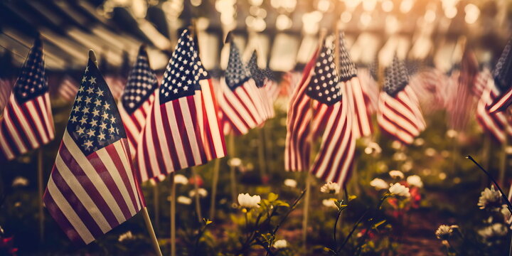 Memorial Day, remembering the fallen soldiers around the world Generative AI