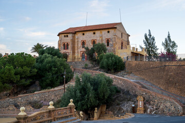 casa del sacristan en santuario de la funesanta en murcia