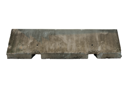 barrier concrete isolated