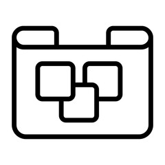 project management, blueprint icon