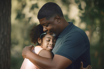 Afro-American Parents, made with Generative AI