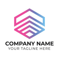 Modern abstract business logo design for your corporate company