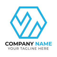Professional corporate abstract business logo design for your company