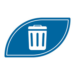 Sticker Trash Material Garbage Life Zero Waste Lifestyle