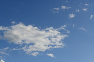 Fototapeta premium blue sky with clouds