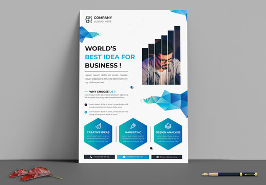 Creative Business Flyer Design Template