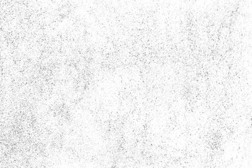 Distressed black texture. Dark grainy texture on white background. Dust overlay textured. Grain noise particles. Rusted white effect. Grunge design elements. Vector illustration, EPS 10.