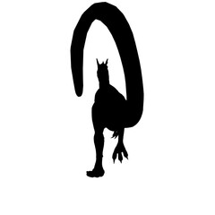 Dilophosaurus 3 vector