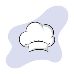 white chef hat