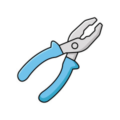 pliers icon vector design template in white background