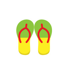 flip flops isolated ,Vector Slippers Icon