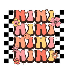 Retro Flowers Sublimation-Bundle