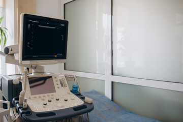 Device for ultrasonography diagnostic in modern clinic