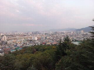 Fototapeta premium small city 소도시