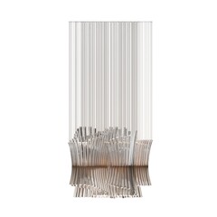 crystal chandelier for the interior isolated on white background, home lighting, 3D illustration, cg render