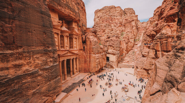 the ancient city of petra jordan