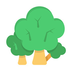 environment, forest icon