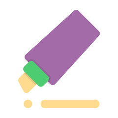graphic design, highlighter icon