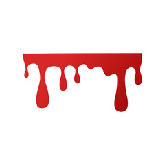 Blood drip vector