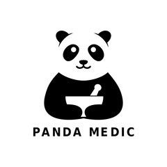 panda vector logo