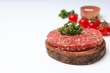 Ingredient for cooking grilled meat - ground meat