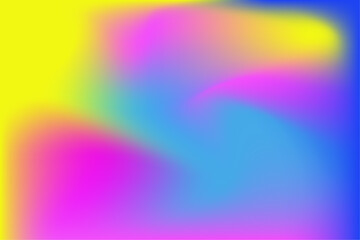 Abstract blurred gradient mesh background in bright Colorful smooth. vector illustration