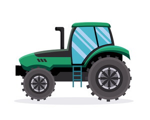 Tractor car. farm concept  illustration